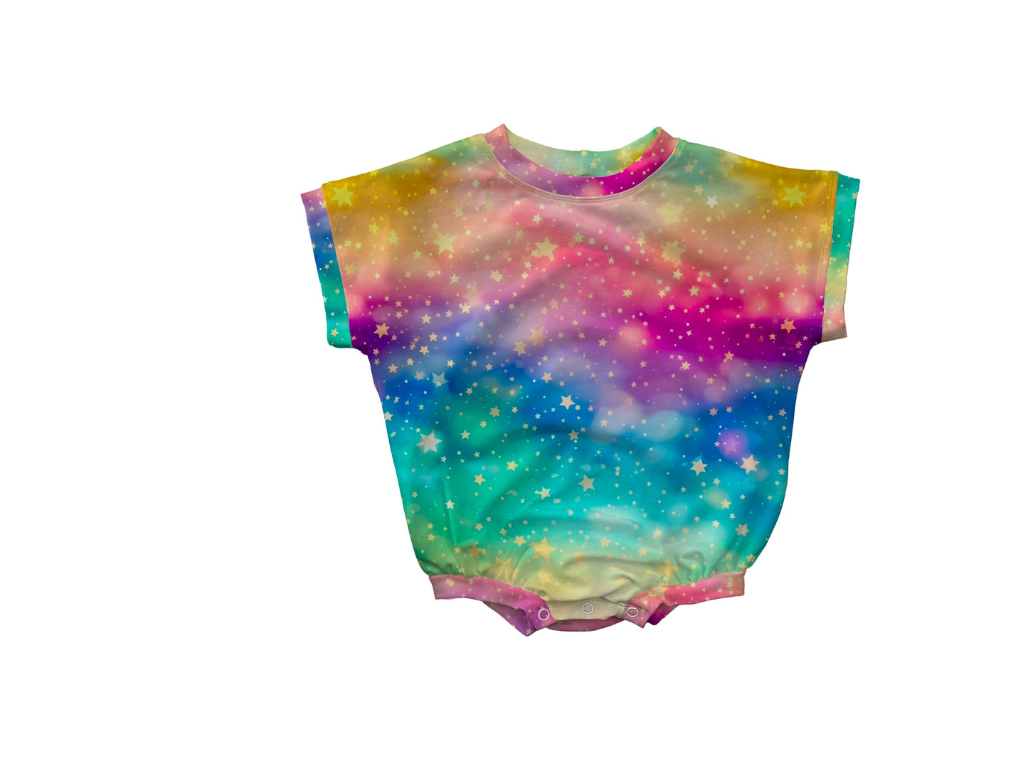 Illuminate Short Sleeve Bubble Romper