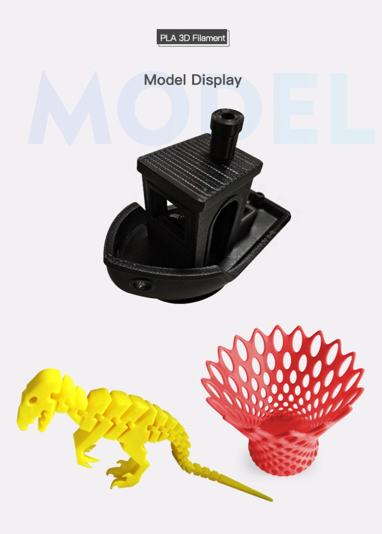 OtterTek PLA Filament Black 1Kg