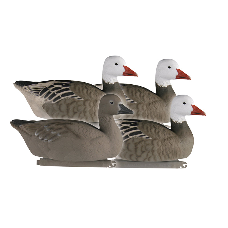 GHG Pro-Grade Blue Goose Floater Decoys - Active Pack