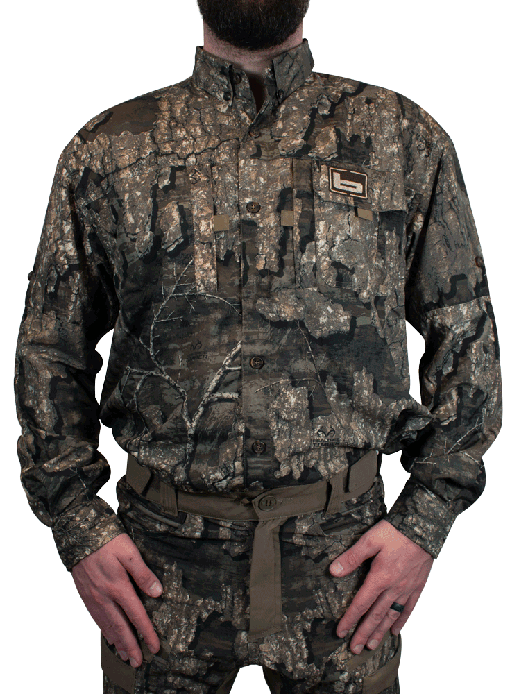Lightweight Vented Hunting Long Sleeve Shirt on