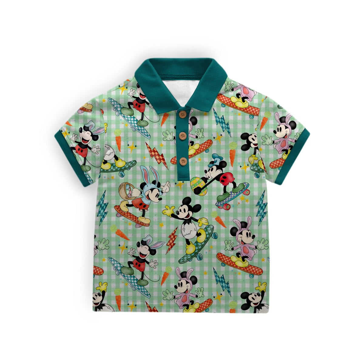 Eggcellent Shreds Bamboo Henley Polo *ETS JAN*