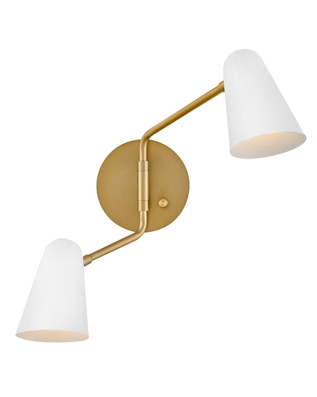 Lark Canada - 83542LCB-MW - LED Wall Sconce - Birdie - Lacquered Brass