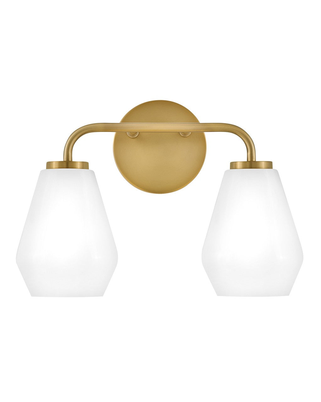 Lark Canada - 85502LCB - LED Vanity - Gio - Lacquered Brass