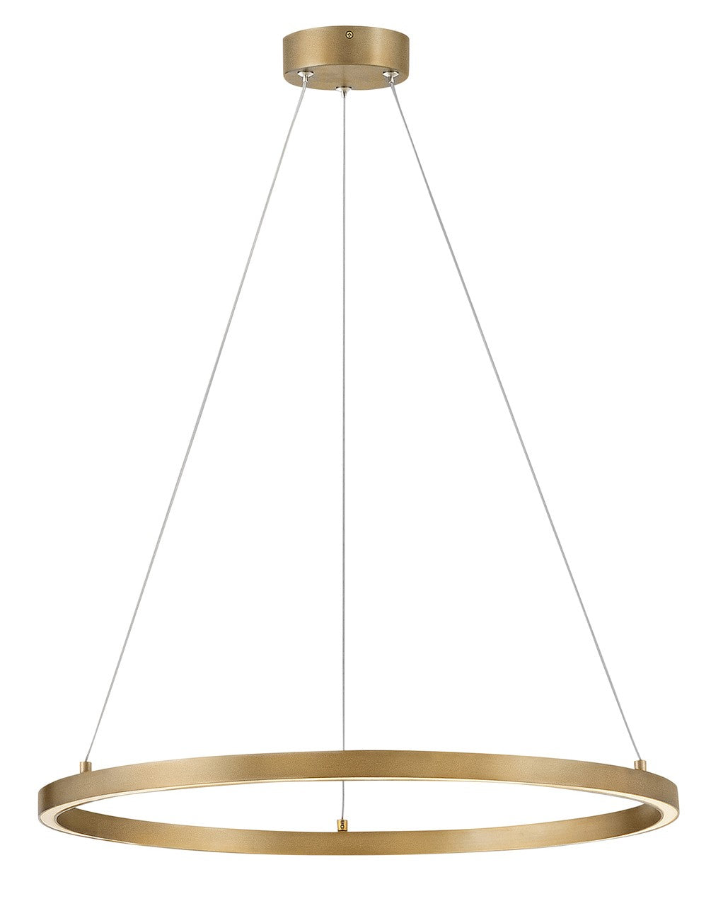 Lark Canada - 83464LCB - LED Chandelier - Kenna - Lacquered Brass