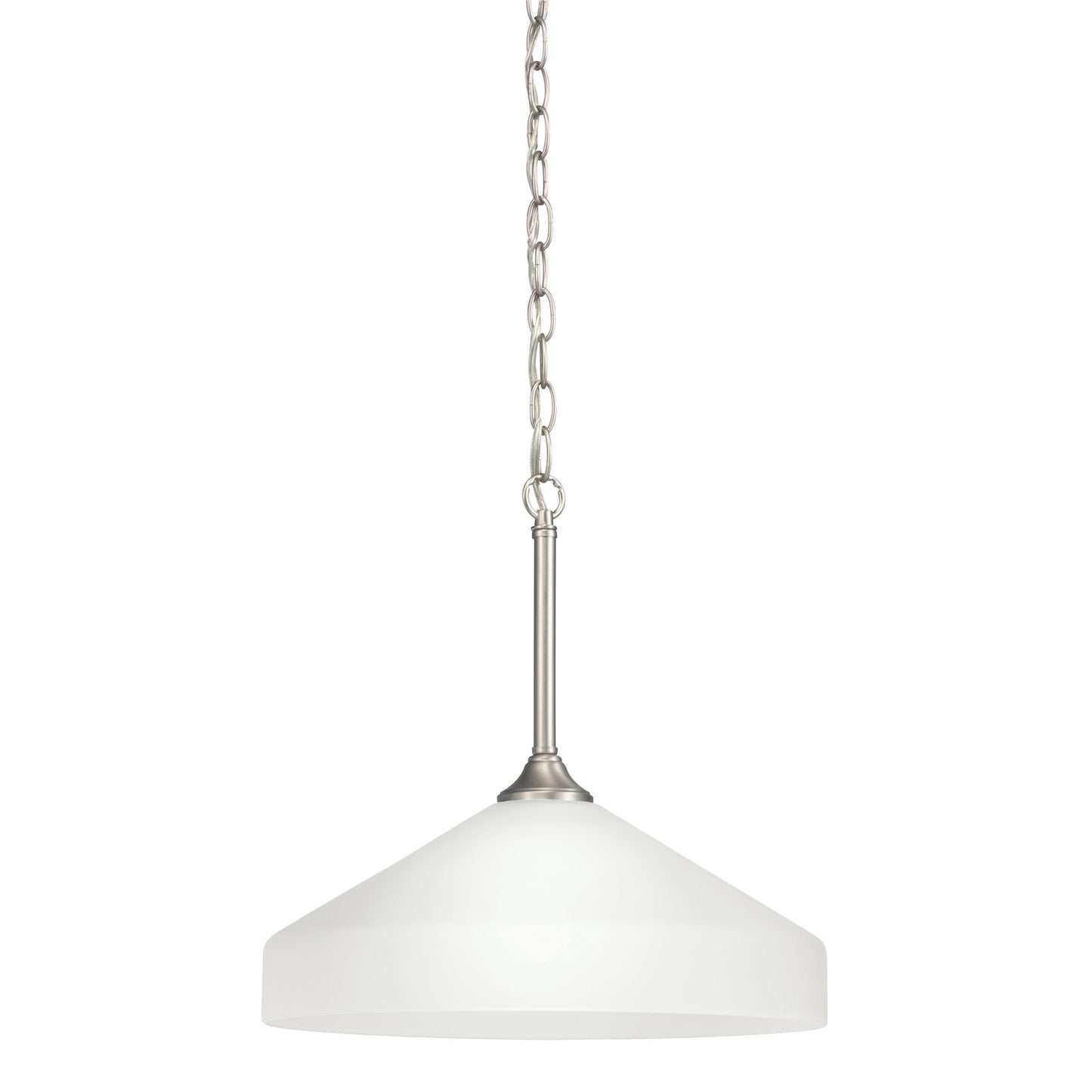 Kichler - 3349NI - One Light Pendant - Ansonia - Brushed Nickel