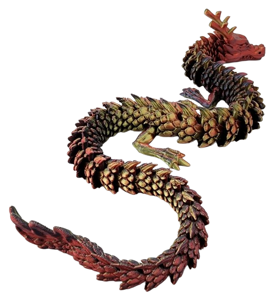 Hello3D PLA Trifurcated Gold/Black/Red