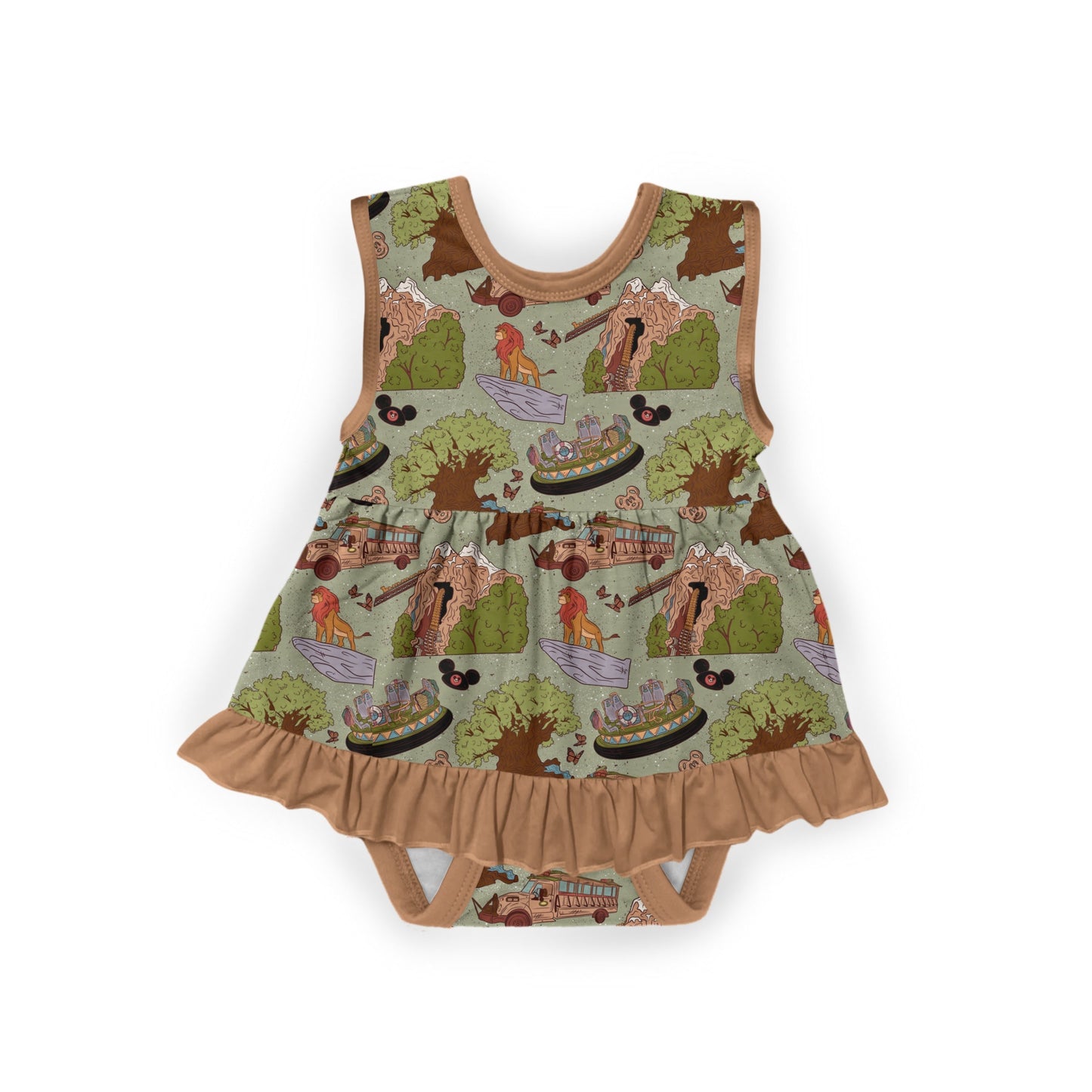 Animal Bliss Kingdom Tank Bodysuit Twirl