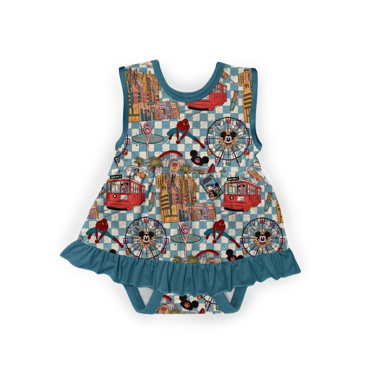 Adventure Blissland Cali Tank Bodysuit Twirl