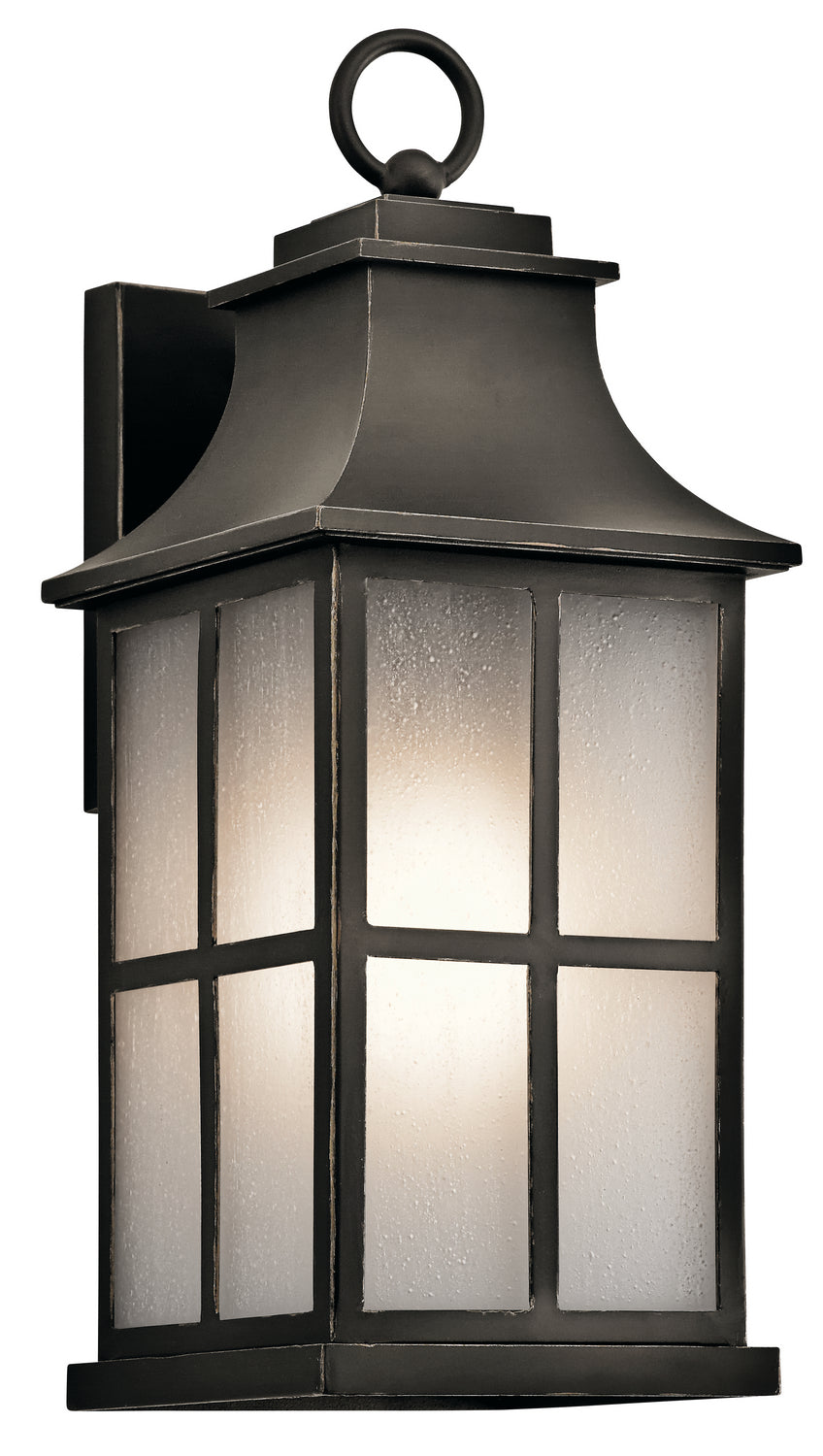 Kichler - 49580OZ - One Light Outdoor Wall Mount - Pallerton Way - Olde Bronze