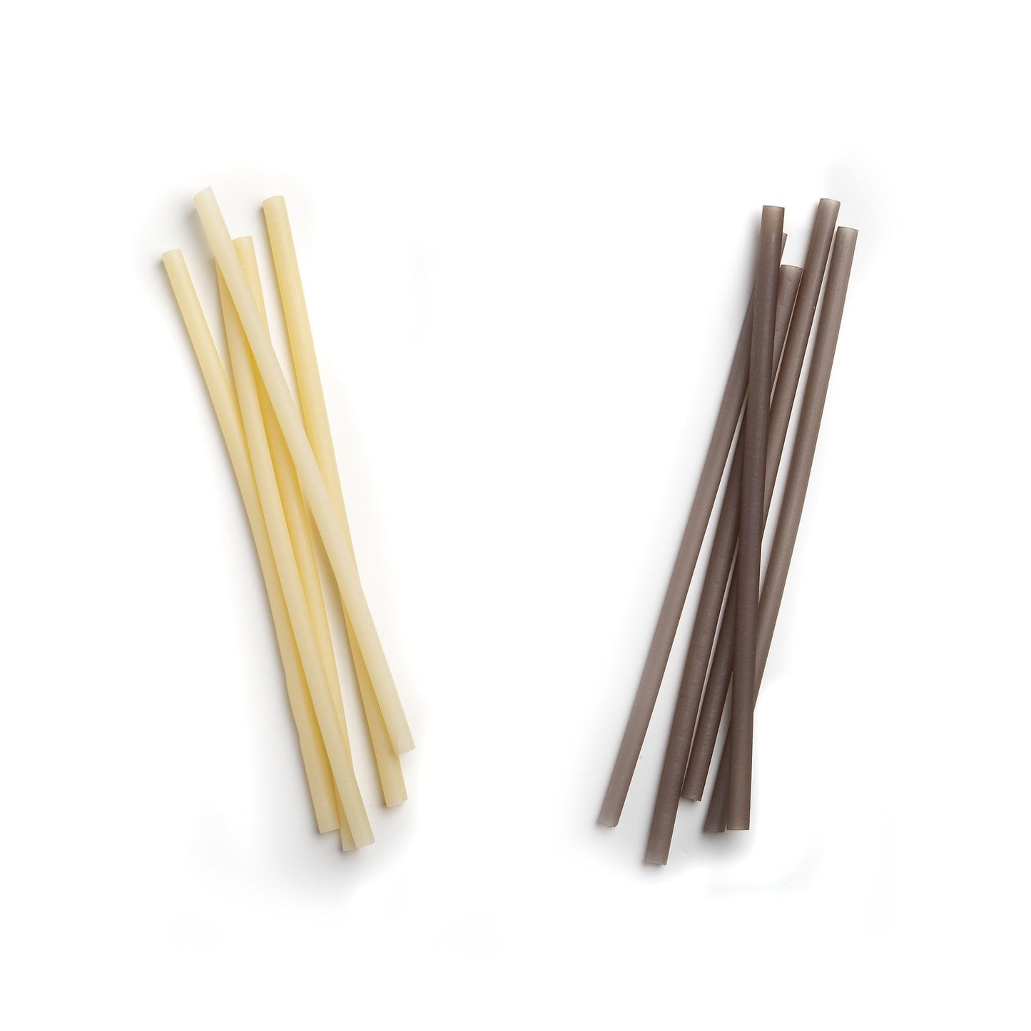 Compostable Rice Drinking Straws Black (50)