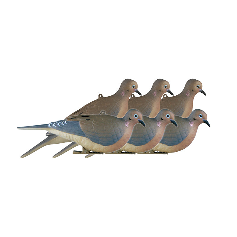 GHG Mourning Dove Decoys - 6-Pack
