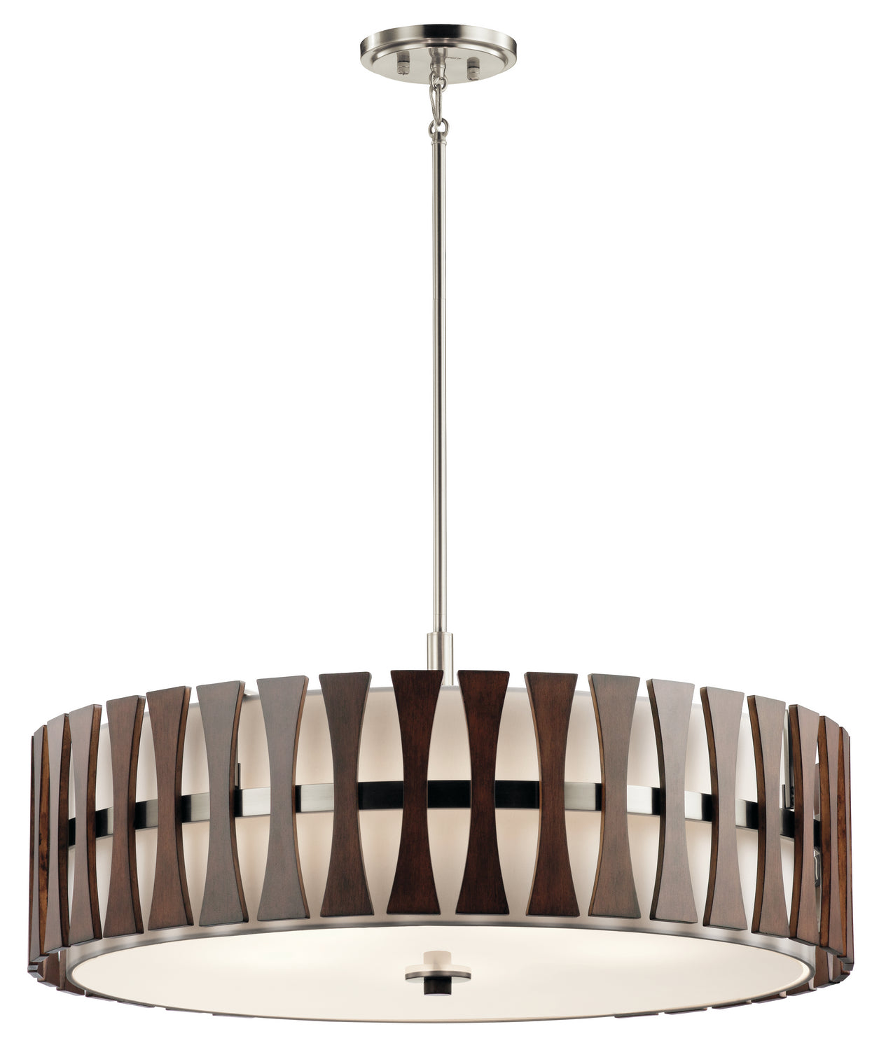 Kichler - 43754AUB - Five Light Pendant/Semi Flush Mount - Cirus - Auburn Stained