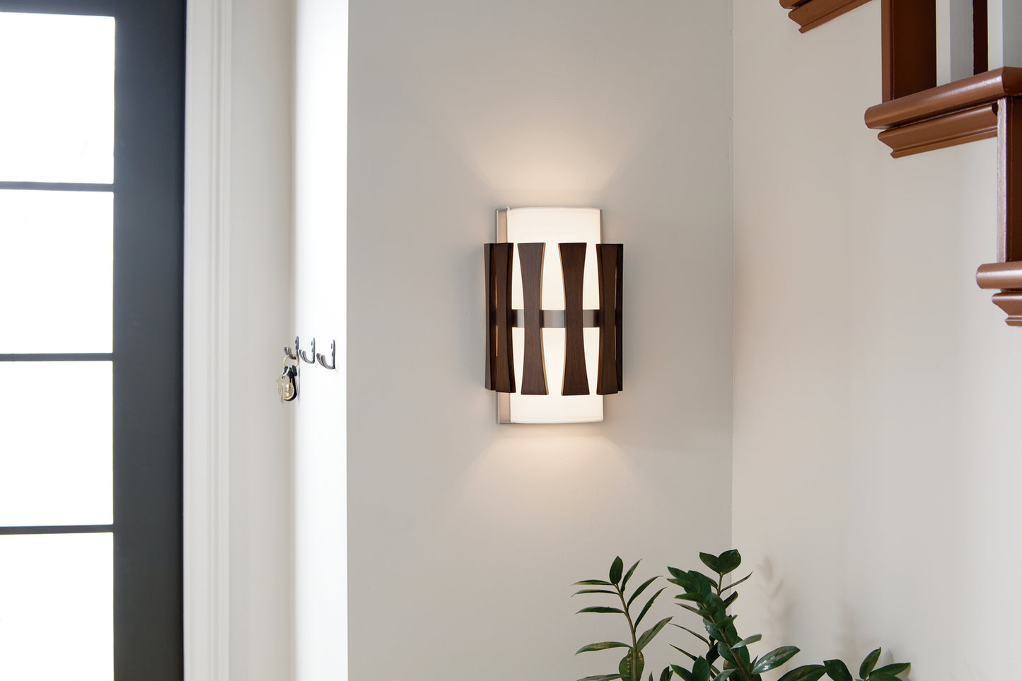 Kichler - 43756AUB - Two Light Wall Sconce - Cirus - Auburn Stained