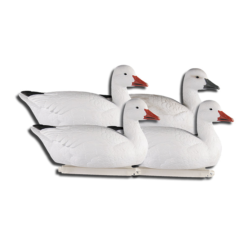 GHG Pro-Grade Snow Goose Floater Decoys - Active Pack