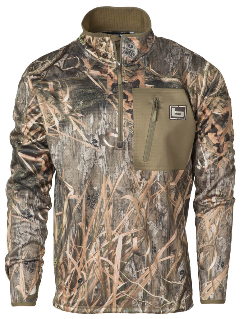 Mid-Layer 1/4 Zip Fleece Pullover