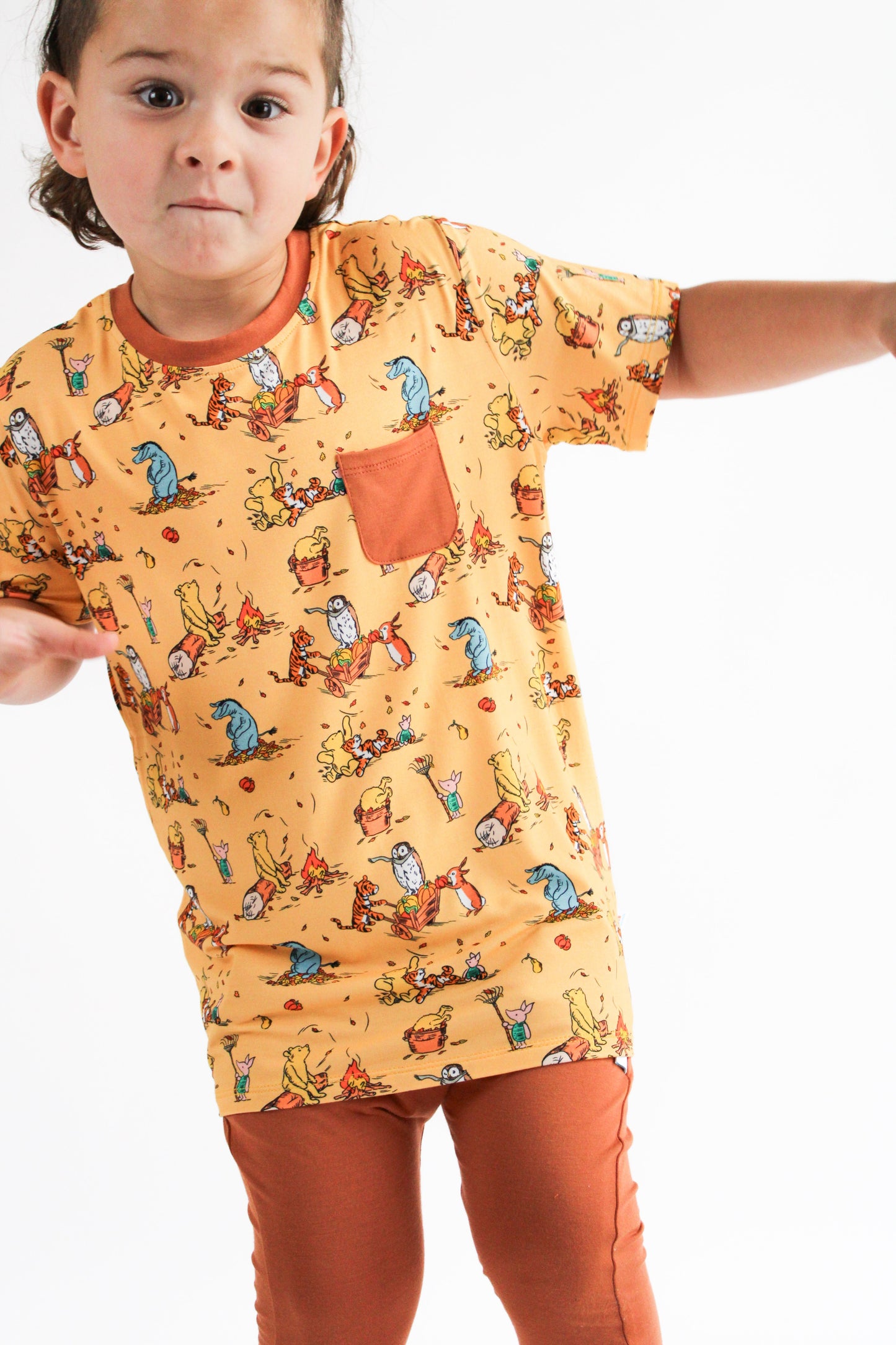 100 Acre Fall Bamboo Pocket Tee