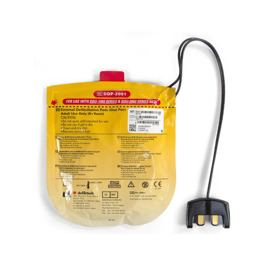 Adult Electrodes (Defibtech Lifeline View AED)