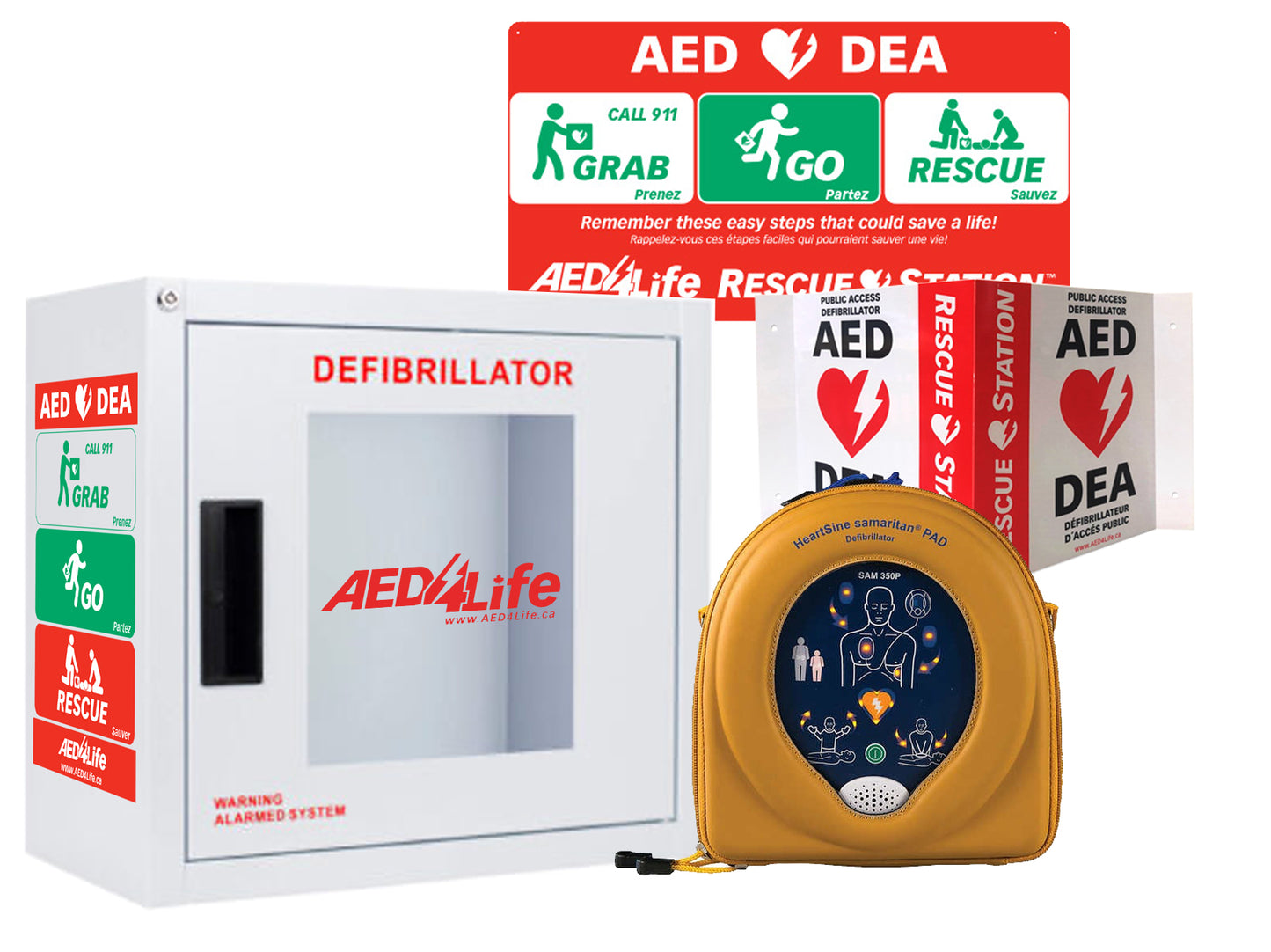 HeartSine Samaritan 350P - Complete Package