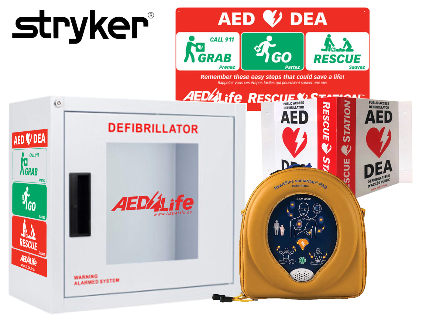 HeartSine Samaritan 500P - Complete Package