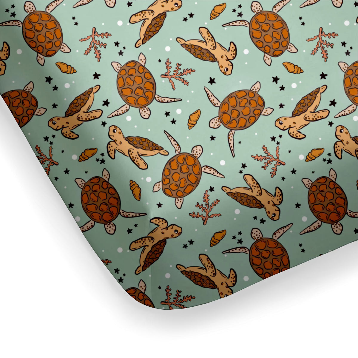 Turtles Bamboo Sheet