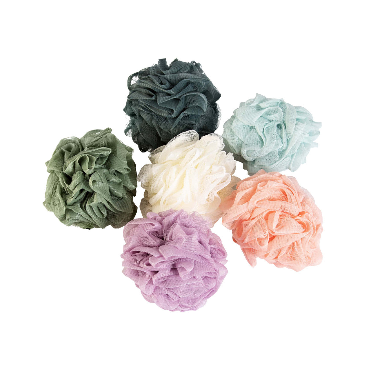 Mesh Wash Pouf