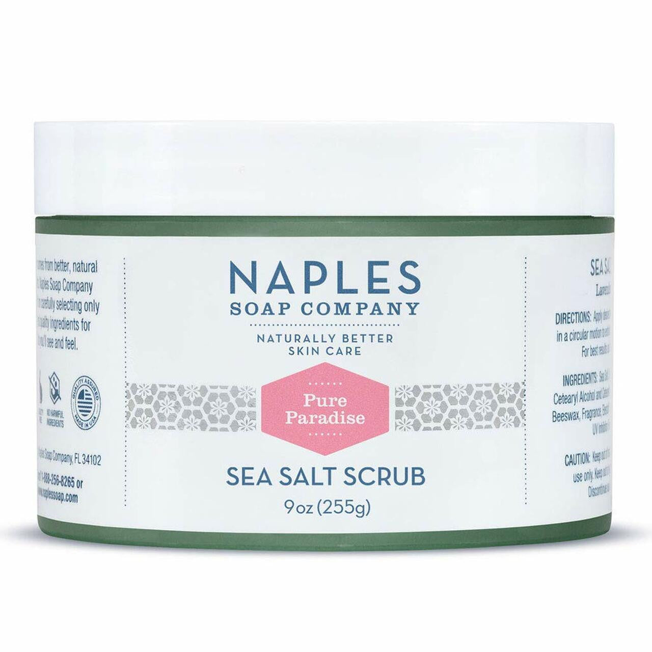 Pure Paradise Sea Salt Scrub 9 oz