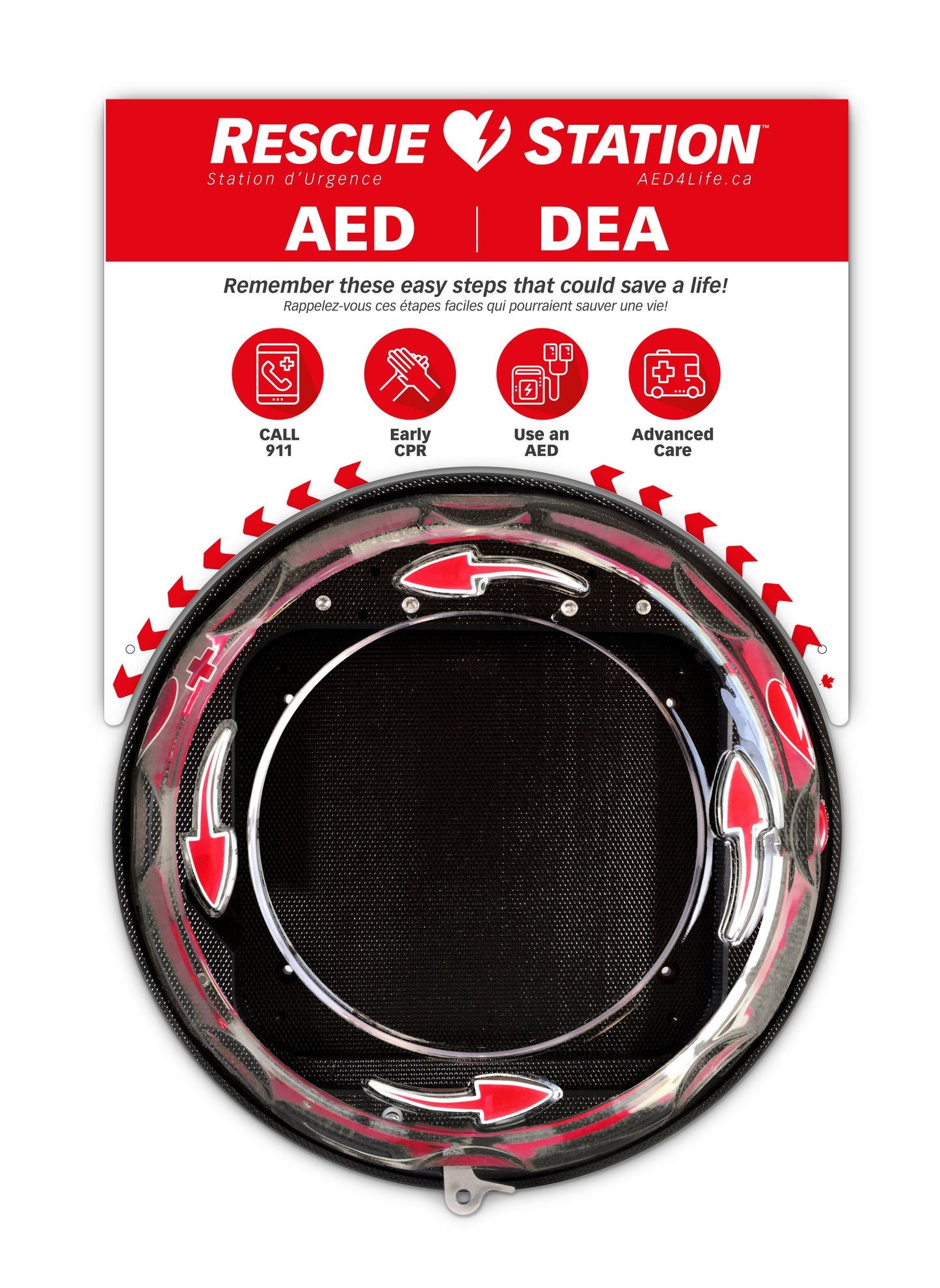 RescueStation™ Backboard for Rotaid Cabinet