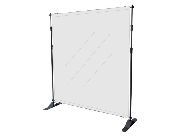 Clear Vinyl Portable Barrier Screen
