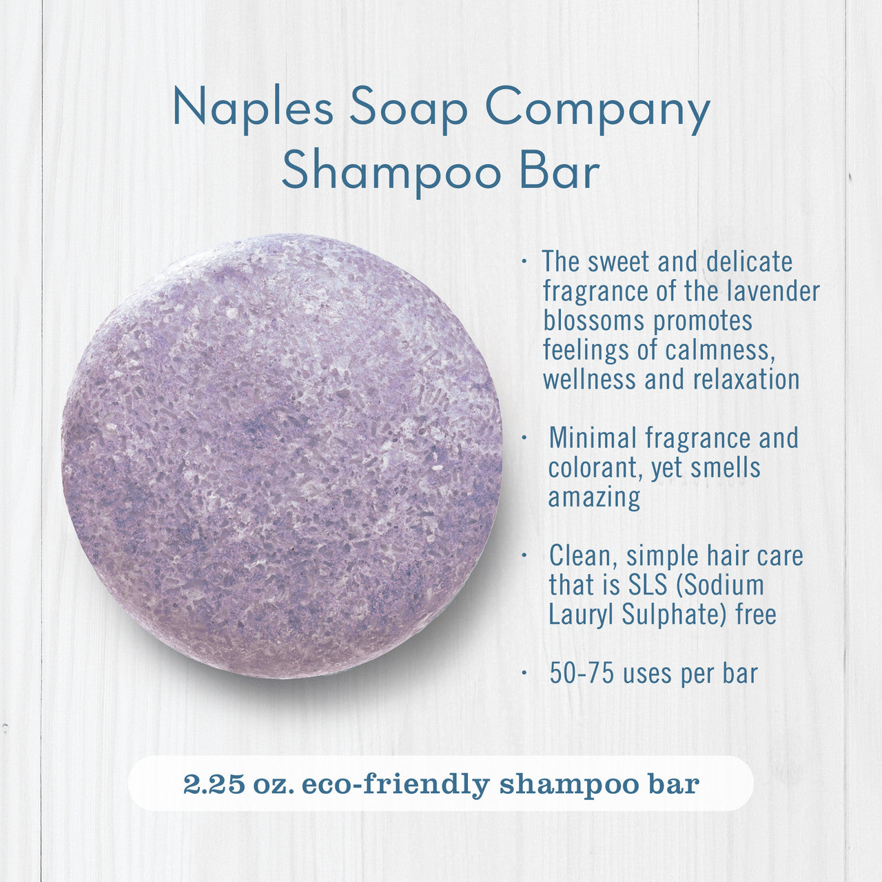 Lavender Shampoo Bar Quick Facts