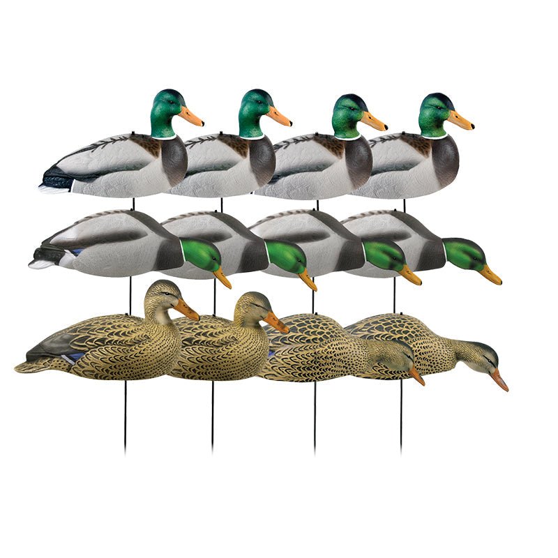 GHG Hunter Series Over Size Mallard Shell Decoys