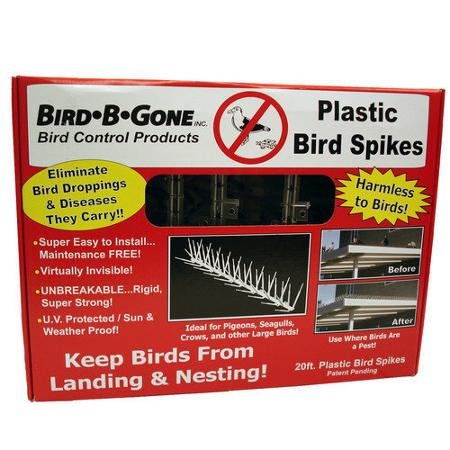 Clear Plastic Bird Spikes 5" (5"x6')