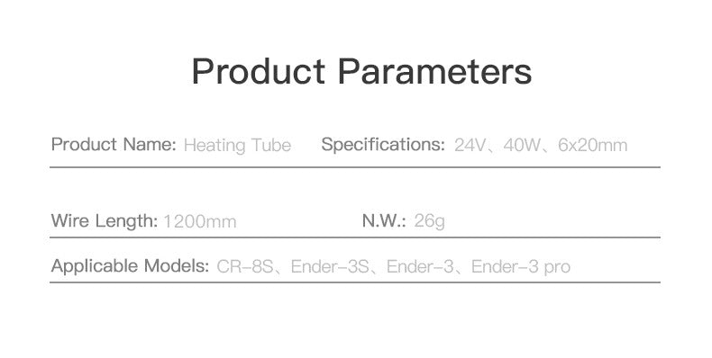 Ender-3 Max Extruder Heat Core
