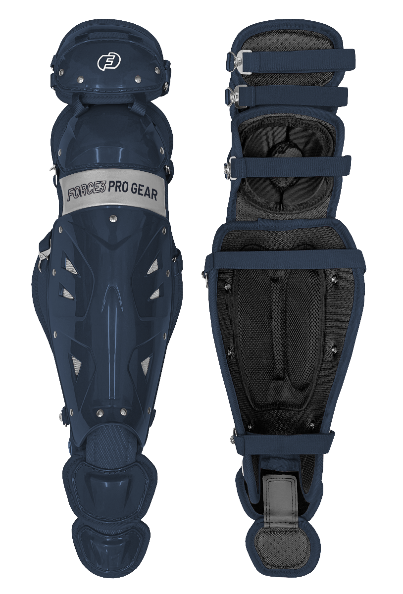 Defender Catcher Two-Tone Shin Guards with Dupont™ Kevlar®