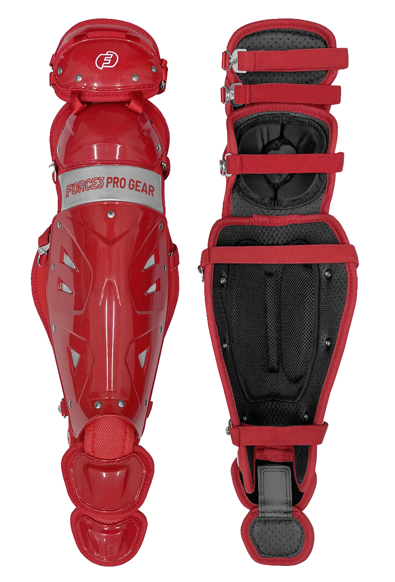 Defender Catcher Two-Tone Shin Guards with Dupont™ Kevlar®