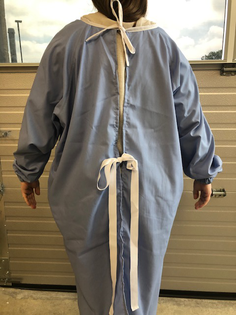 Isolation gowns washable