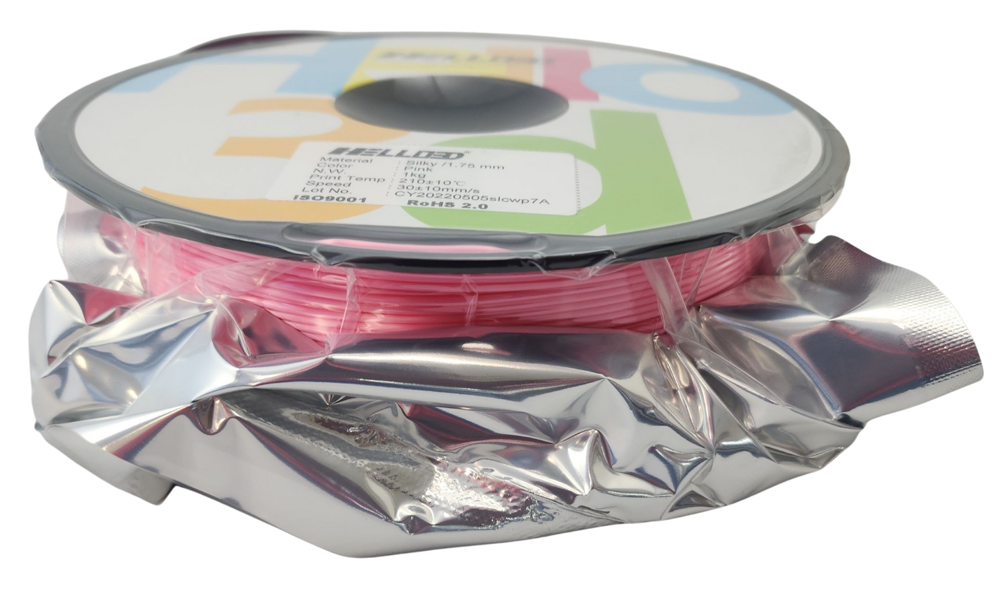 Hello3D Silk PLA Filament Pink 1Kg