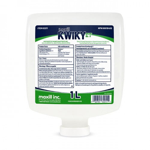 KWIKY ET Antiseptic Hand Sanitizer Gel