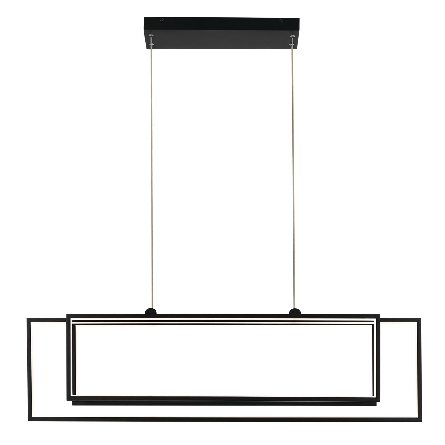 Kichler - 84331MBK - LED Linear Chandelier - Jestin - Matte Black