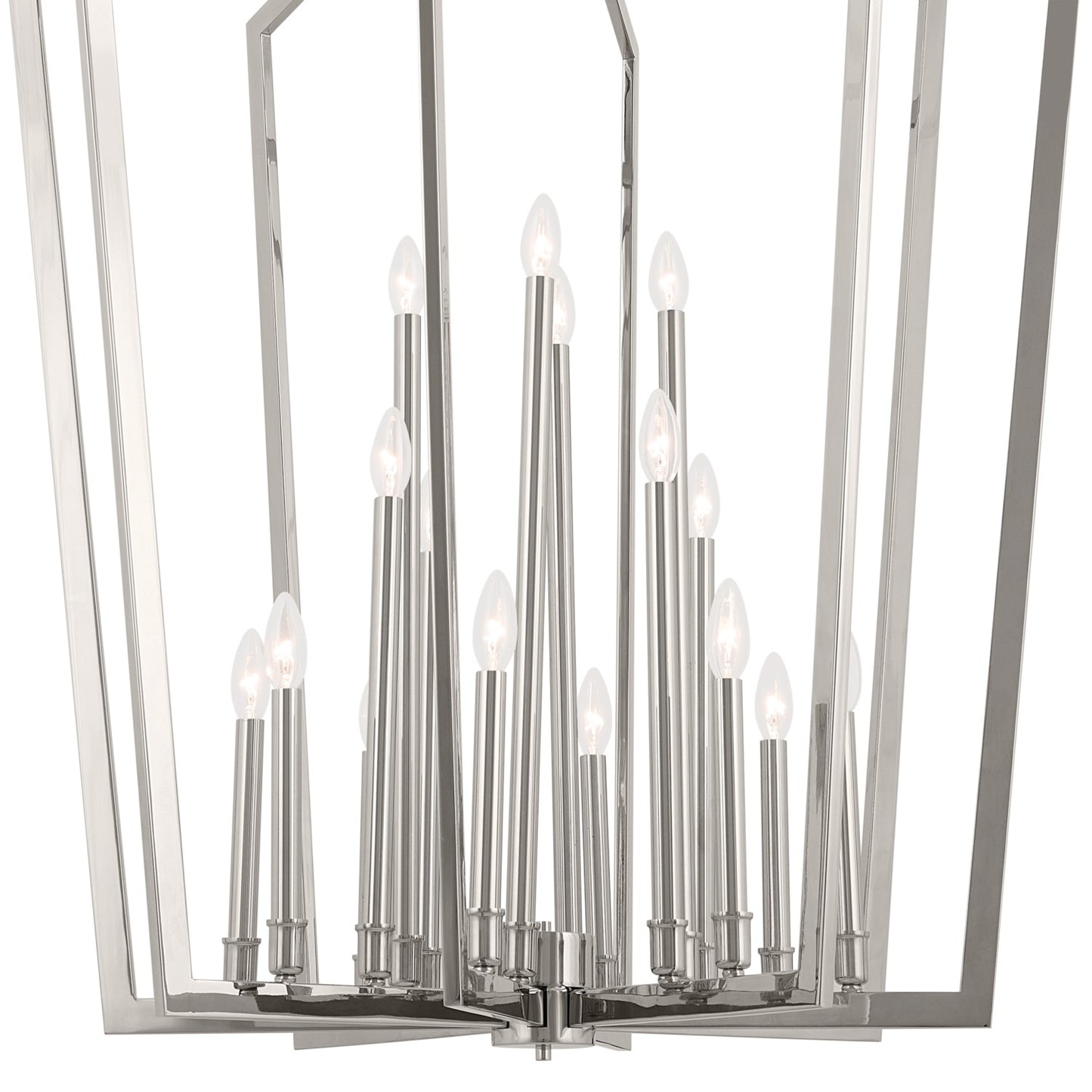 Kichler - 43499PN - 16 Light Foyer Pendant - Abbotswell - Polished Nickel