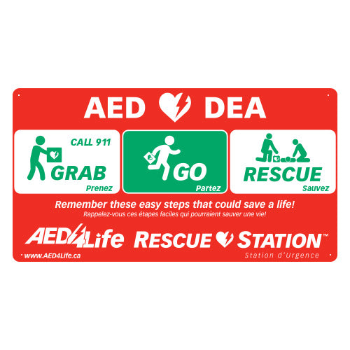 RescueStation™ AED Sign Package