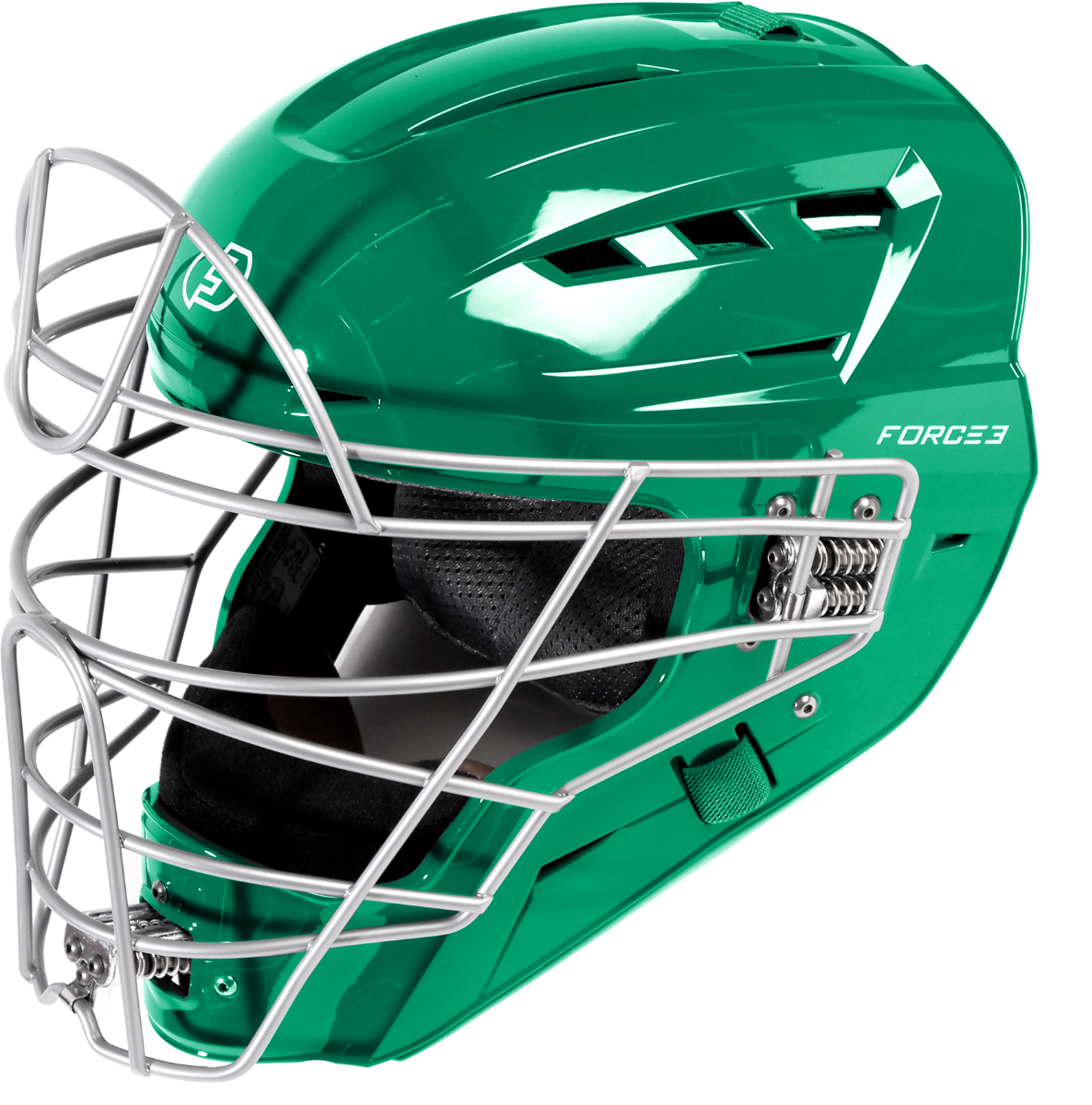 Defender XS3™ Catcher's Helmet | Gloss | SEI Certified to Meet NOCSAE Standard
