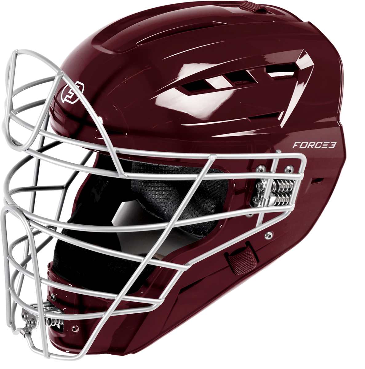 Defender XS3™ Catcher's Helmet | Gloss | SEI Certified to Meet NOCSAE Standard