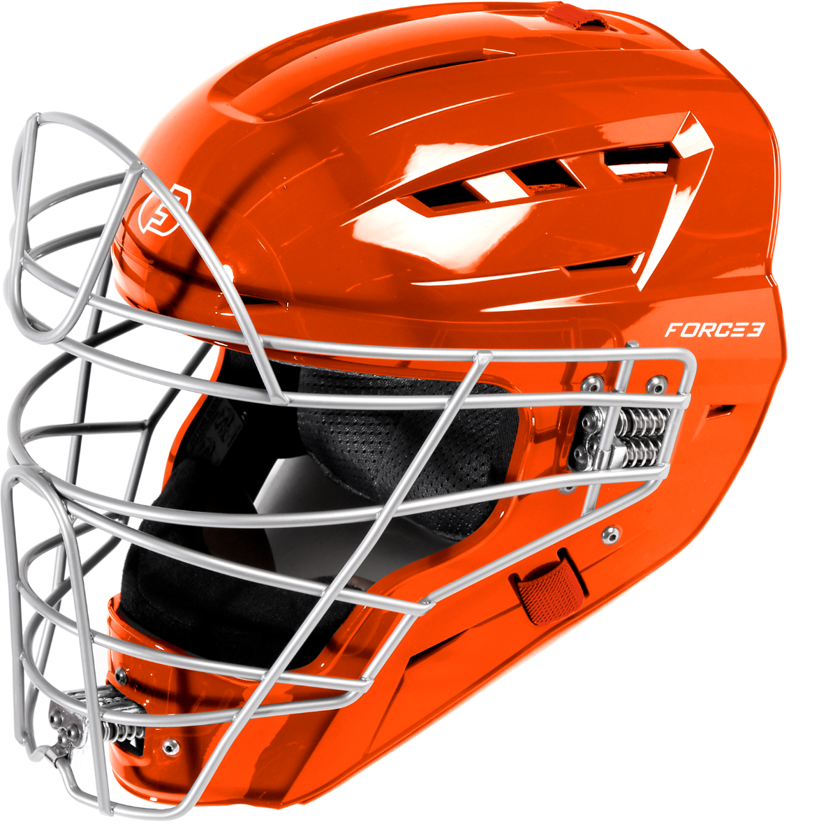 Defender XS3™ Catcher's Helmet | Gloss | SEI Certified to Meet NOCSAE Standard