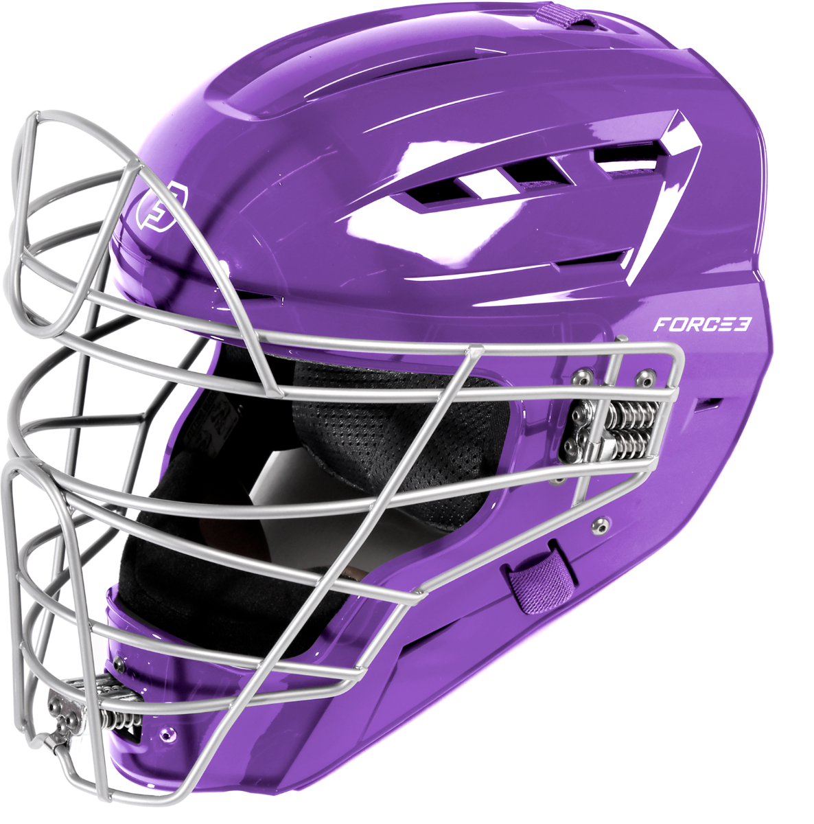 Defender XS3™ Catcher's Helmet | Gloss | SEI Certified to Meet NOCSAE Standard