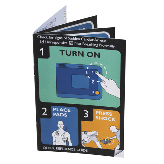 Philips FRx AED Quick Reference Card