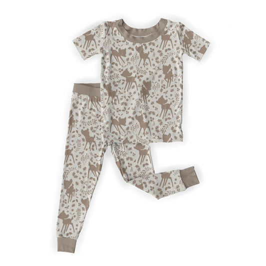 Oh Deer Short Sleeve & Pant Set *ETS JAN*