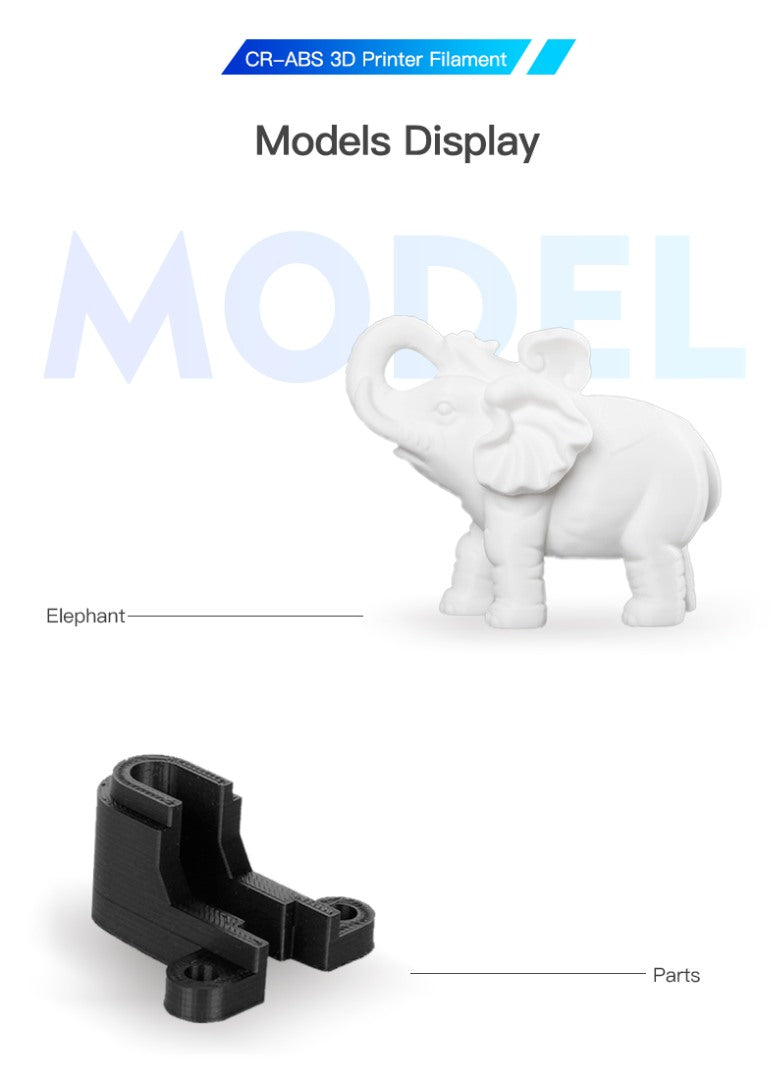 CREALITY ABS FILAMENT GREY