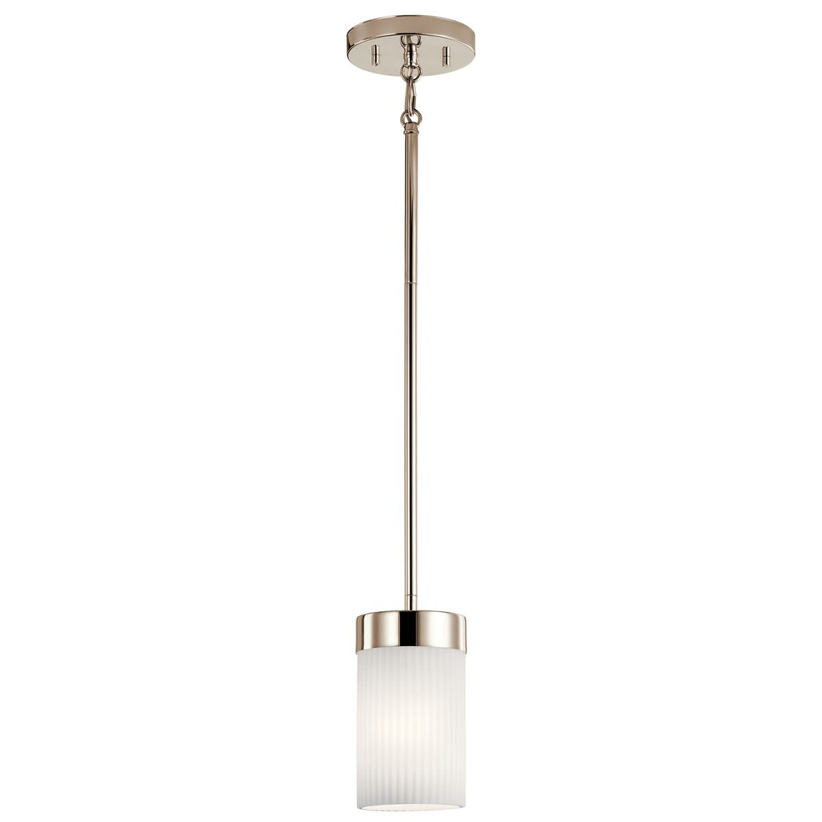 Kichler - 52431PN - One Light Mini Pendant - Ciona - Polished Nickel