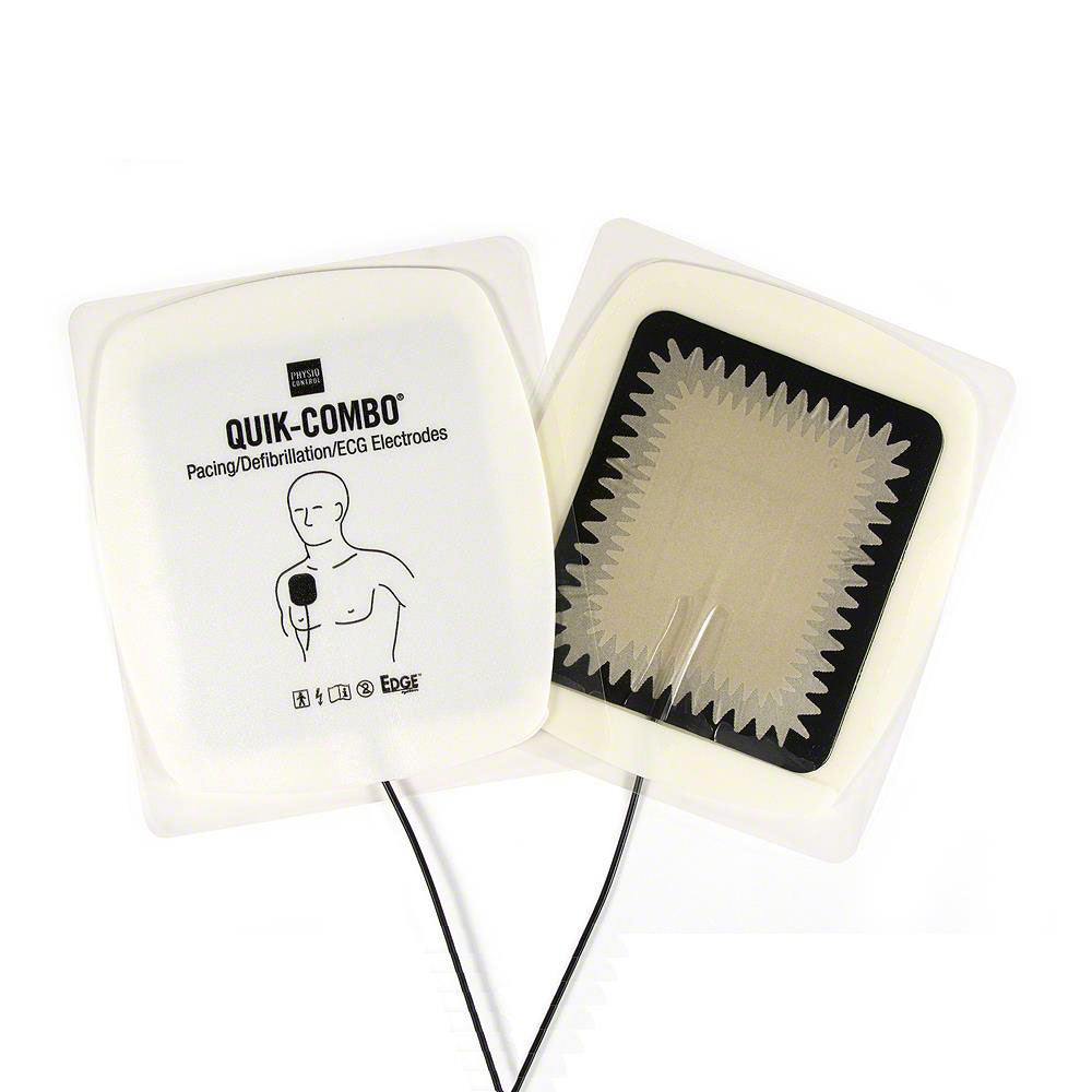 Physio-Control QUIK-COMBO Electrode Pads with REDI-PAK Pre-Connect System