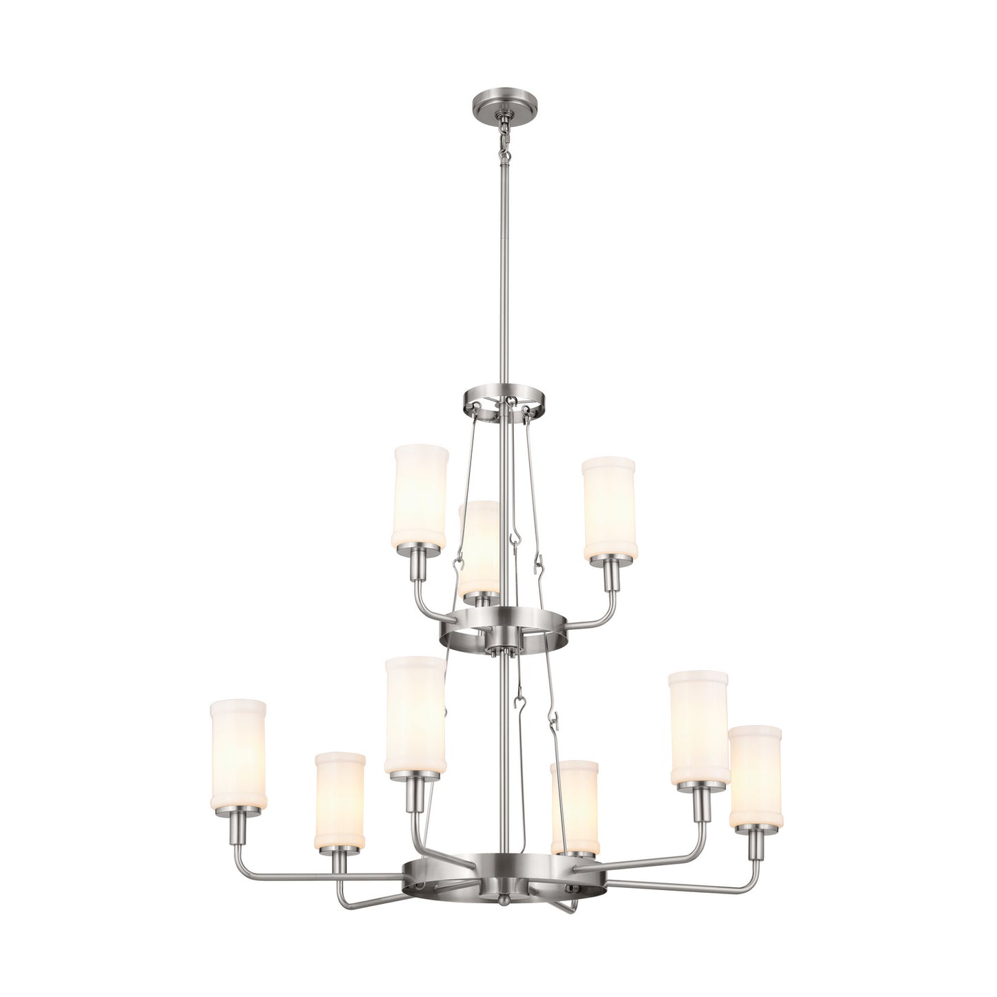 Kichler - 52452CLP - Nine Light Chandelier - Vetivene - Classic Pewter